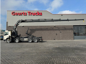 Volvo FMX 500 8X4 HIAB HAAKARM + HIAB 548 E-8 KRAAN/KR - Hook lift truck: picture 1
