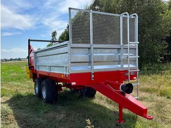 Roltrans Miststreuer / Manure spreader / Epandeur à fumier / Spandiletame / Разбрасыватель органических удобрений/ Rozrzutnik obornika N250/3 LEO 6 t - Manure spreader: picture 1