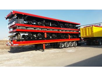 LIDER LIDER 2023 UNUSED NEW  FROM MANUFACTURER - Dropside/ Flatbed semi-trailer: picture 3