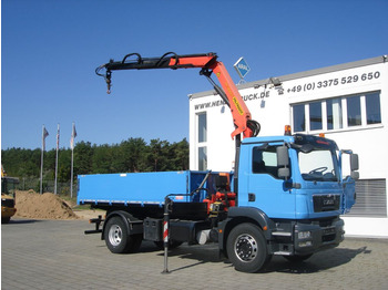 MAN MAN TG-M 18.290 K 4x2 Kipper Kran Palfinger - Tipper: picture 1