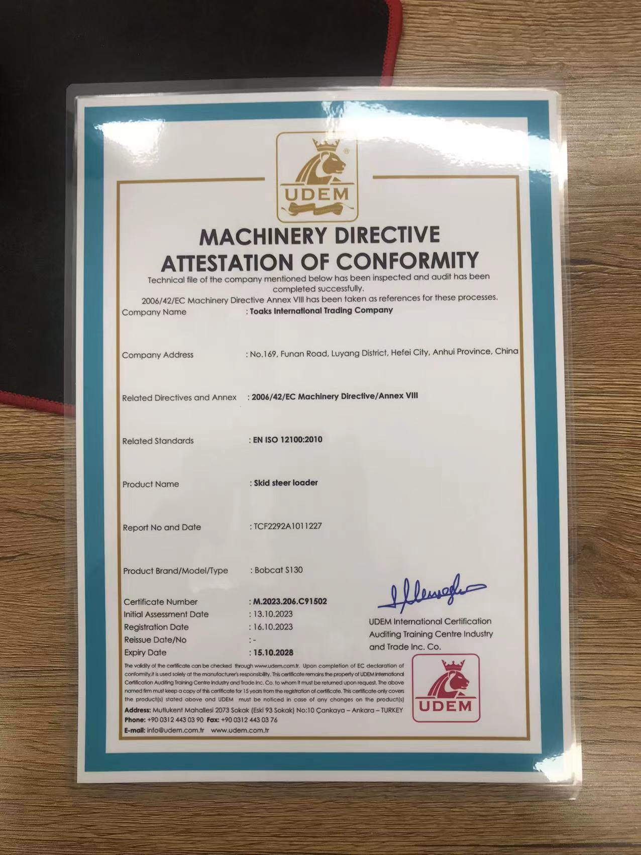 Toaks International Trading Company - Construction machinery SANY - Year: 2023, air conditioner undefined: picture 24