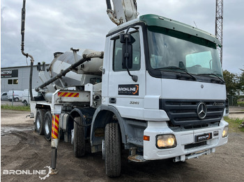 Concrete mixer truck 2004 MERCEDES-BENZ ACTROS 3241K 8X4/4 PUMI: picture 2