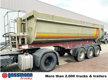 Tipper semi-trailer Langendorf SKS-HS 24/28, Stahlmulde ca. 24m³, Liftachse: picture 2