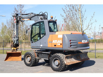 Wheel excavator Atlas 160W | ENGCON | BUCKET | DOZERBLADE | 2-PIECE BOOM: picture 3
