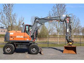 Wheel excavator Atlas 160W | ENGCON | BUCKET | DOZERBLADE | 2-PIECE BOOM: picture 4
