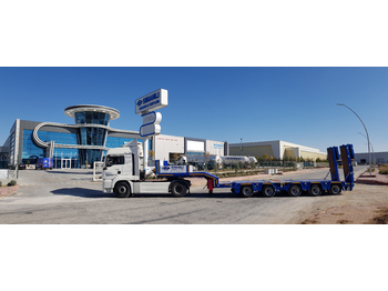 New Low loader semi-trailer for transportation of heavy machinery SINAN LOWBED SEMITRAILER: picture 3