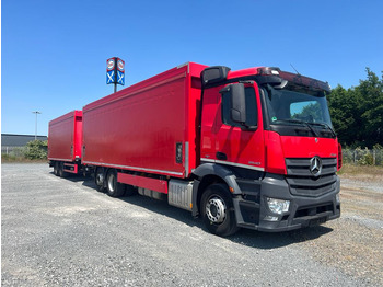 Curtainsider truck MERCEDES-BENZ Antos 2540 L 6x2 Pritsche LBW: picture 4