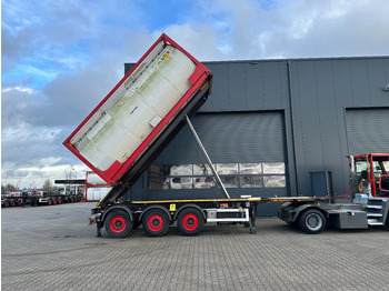 Container transporter/ Swap body semi-trailer Van Hool 20FT, 66° Tipping-chassis, ADR (EX/II, EX/III, FL, AT), SAF, 2 liftaxles, 380V: picture 4