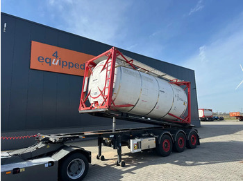 Container transporter/ Swap body semi-trailer VAN HOOL 20'