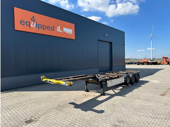 Container transporter/ Swap body semi-trailer VAN HOOL 40'