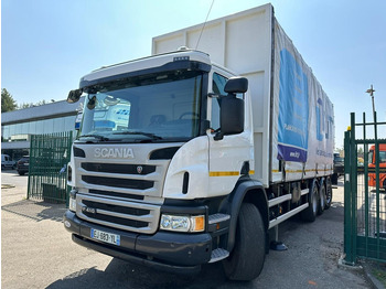 Crane truck Scania P410 8x4 TRIDEM + CRANE HIAB 244 EP-4 HIDUO - RETARDER - LIFT + STEERING AXLE - *327.000km* - RADIO: picture 4 Crane truck Scania P410 8x4 TRIDEM + CRANE HIAB 244 EP-4 HIDUO - RETARDER - LIFT + STEERING AXLE - *327.000km* - RADIO: picture 4