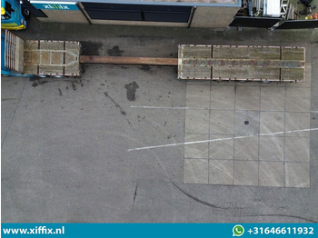 Dropside/ Flatbed semi-trailer Meusburger 3-ass. Vlakke uitschuifbare oplegger / 3x gestuurd: picture 3 Dropside/ Flatbed semi-trailer Meusburger 3-ass. Vlakke uitschuifbare oplegger / 3x gestuurd: picture 3