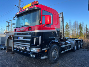 Hook lift truck SCANIA