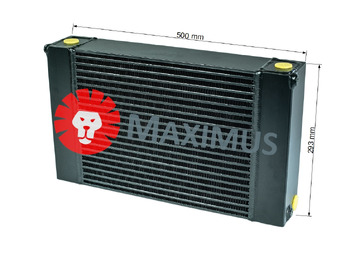 New Oil cooler for Farm tractor DEUTZ FAHR AGROTRON 165 M600 M610 M620 M640 M650: picture 2