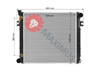 New Radiator for Forklift TOYOTA FORKLIFT WÓZEK WIDŁOWY: picture 3