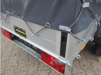 Car trailer Aluliner Planen Anhänger GT 750 201x101x120cm +Hochplane aero grau (XS) 750kg: picture 5