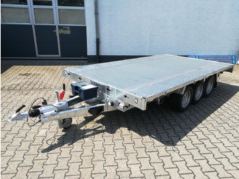 Tipper trailer Brian James Trailer CarGO Tipper 2 elektrisch 360x195x30cm Stahlbordwände Pendel 12" Tridem 3,5t on: picture 2
