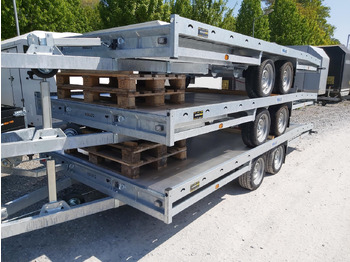 Dropside/ Flatbed trailer CARAX-2 3000 Multitransporter 440x207cm Aluboden Auffahrrampen 3000kg Winter Aktion: picture 4