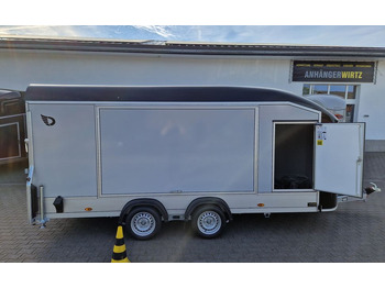 Closed box trailer