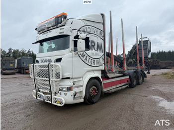 Timber truck SCANIA R 520