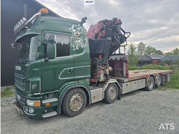Crane truck SCANIA