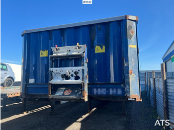 Dropside/ Flatbed semi-trailer KRONE SD