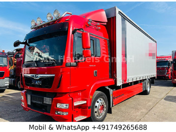 Curtainsider truck MAN TGM 18.320