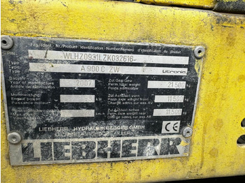 Wheel excavator Liebherr A900C ZW Litronic PFS 2, Rail+Road, Gleisbagger: picture 3