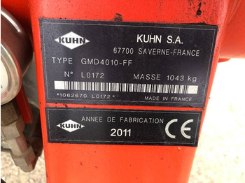 Mower Kuhn GMD 4010 Dismantled: only spare parts: picture 3