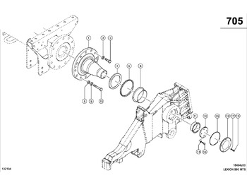 Undercarriage parts CLAAS