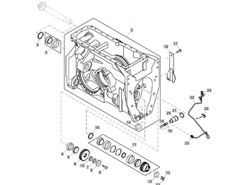 Differential gear JOHN DEERE