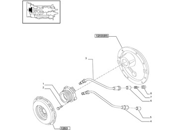 Gearbox and parts NEW HOLLAND