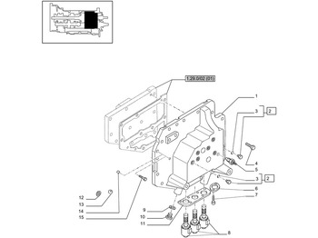 Gearbox and parts NEW HOLLAND