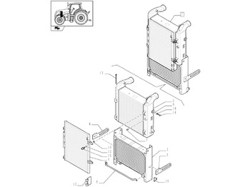 Radiator NEW HOLLAND