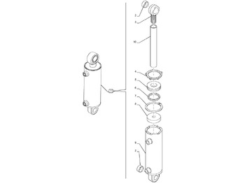 Hydraulic cylinder NEW HOLLAND