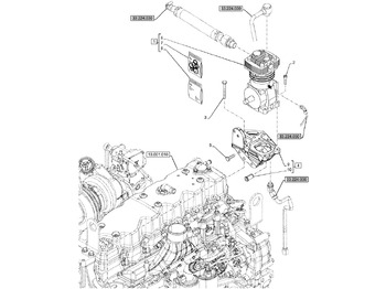 Engine and parts NEW HOLLAND