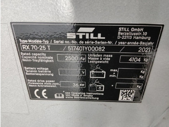 LPG forklift STILL RX70-25T: picture 5