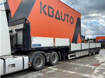 Dropside/ Flatbed semi-trailer ZASŁAW
