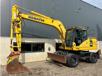 Wheel excavator KOMATSU PW140