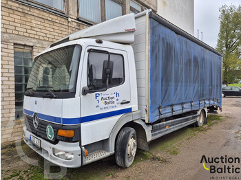 Curtainsider truck MERCEDES-BENZ