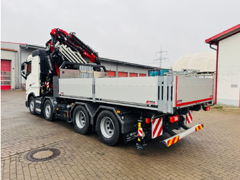 Dropside/ Flatbed truck, Crane truck Volvo FH 500 8x4 Kran F710 RA2.27 Jib & Winde Sofort: picture 5