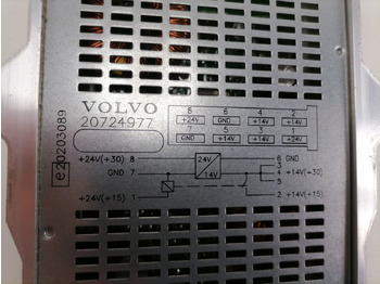 Electrical system for Truck Volvo Voltage converter 20724977: picture 2