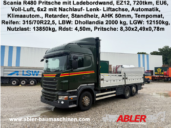 Dropside/ Flatbed truck SCANIA R 480