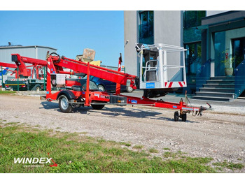 Trailer mounted boom lift DINO