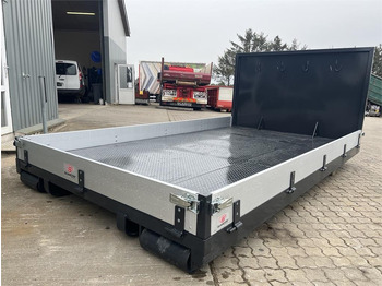 Flatbed body Scancon 3760 mm alu-lad m 200mm sider: picture 3