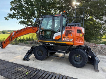 ショウイチ Hitachi ZX145 wheel excavator, used Hitachi ZX145 wheel