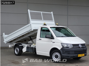 Flatbed van Volkswagen Transporter 150PK Kipper Trekhaak Euro6 Tipper Benne Kieper Trekhaak: picture 3