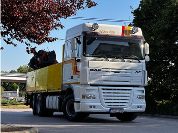 Crane truck DAF XF 105 410