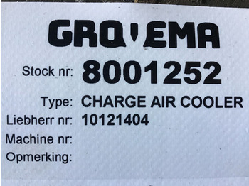 Intercooler Liebherr Charge Air Cooler: picture 4 Intercooler Liebherr Charge Air Cooler: picture 4