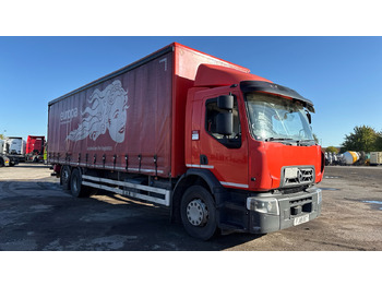 Curtainsider truck RENAULT D